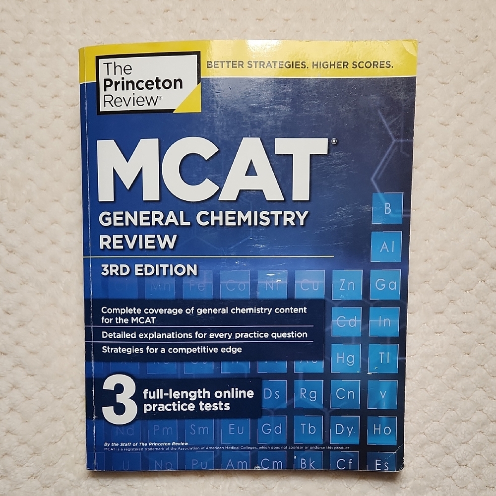 The Princeton Review MCAT General Chemistry Review Book